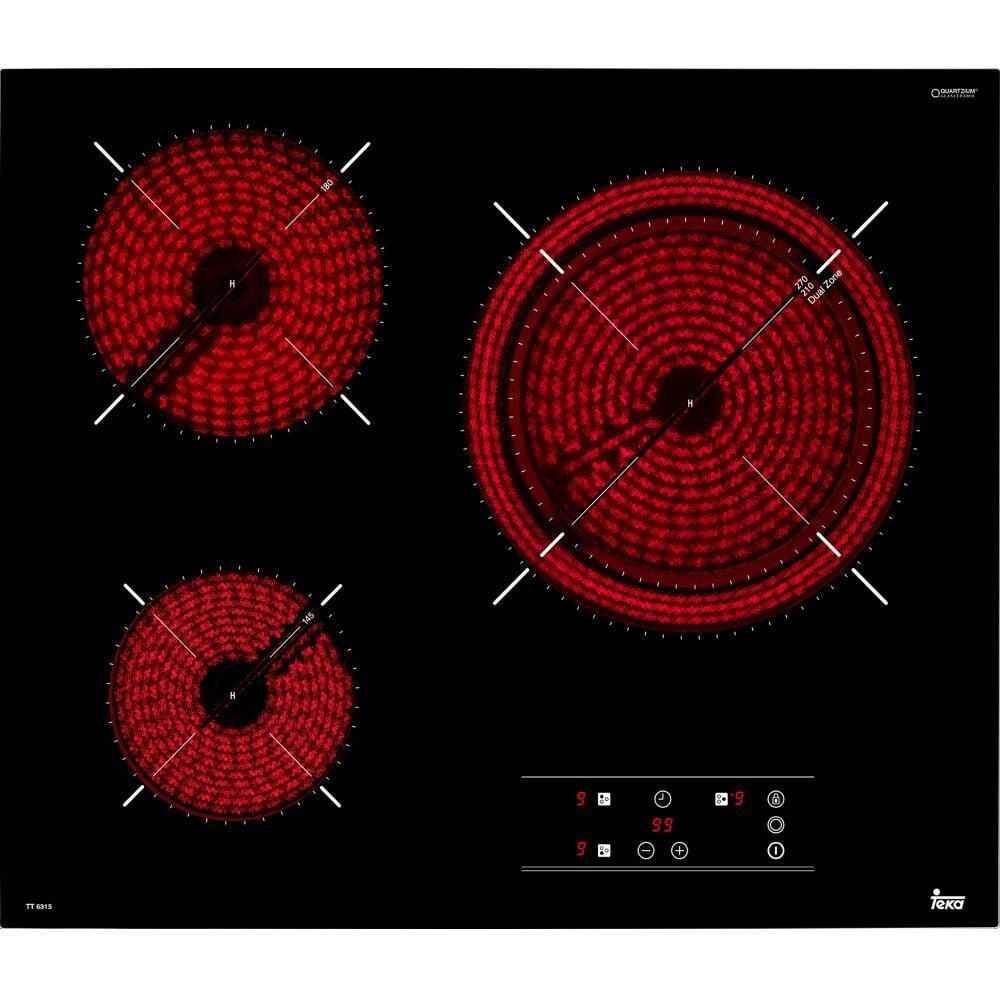 Teka TT 6315 Vitroseramik Elektirikli Ocak