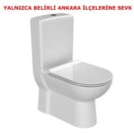 Turkuaz Bella Yerden Klozet Seti