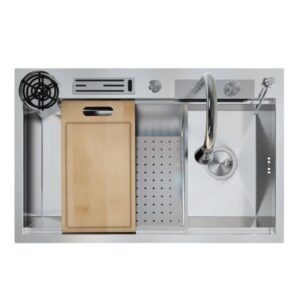 Ukınox NİAGARA 810 KROM Kompakt Evye Seti