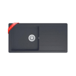 VALENTE D-100 L SİYAH GRANİT EVYE