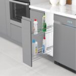 Starax S-2214 Teleskopik Raylı Deterjanlık Krom 25 Cm