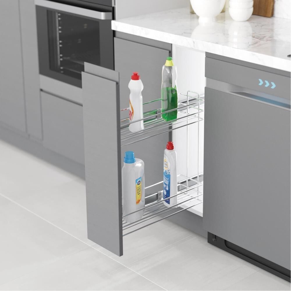 Starax S-2214 Teleskopik Raylı Deterjanlık Krom 25 Cm