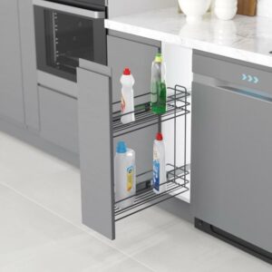 Yandan Raylı Deterjanlık 200 Antrasit