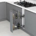 Yandan Raylı Şişelik 11CM Antrasit